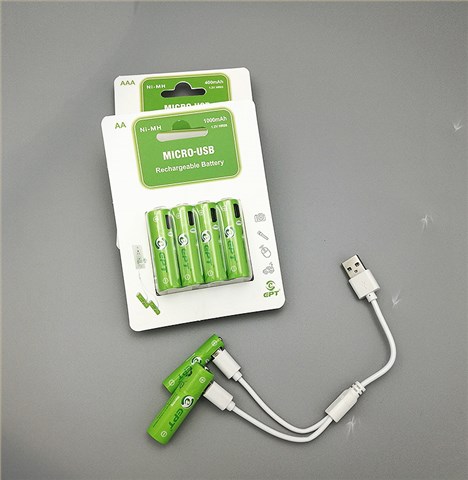 1.2V 1000mAh AA 5号Type-c口充电开云官方端网页版登录入口-开云（中国）
